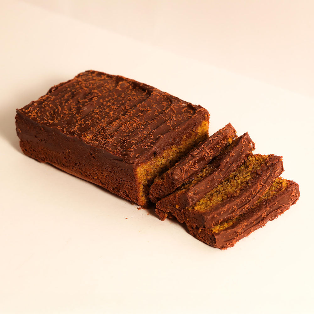 Double Chocolate Whiskey Ganache Almond Cake