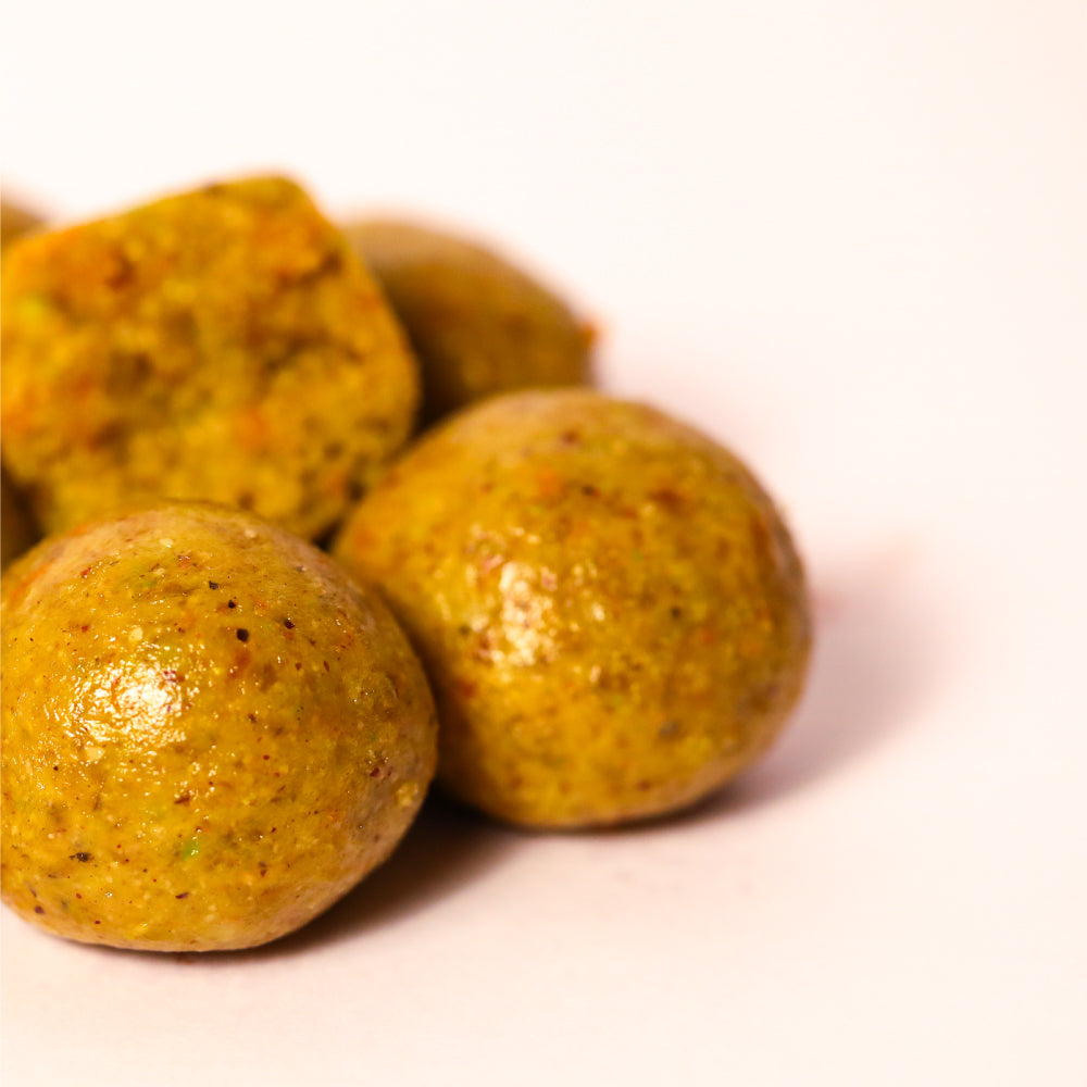 Pistachio, Apricot & Orange Truffles