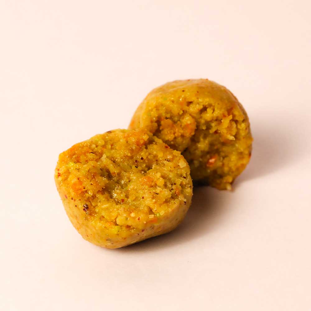 Pistachio, Apricot & Orange Truffles