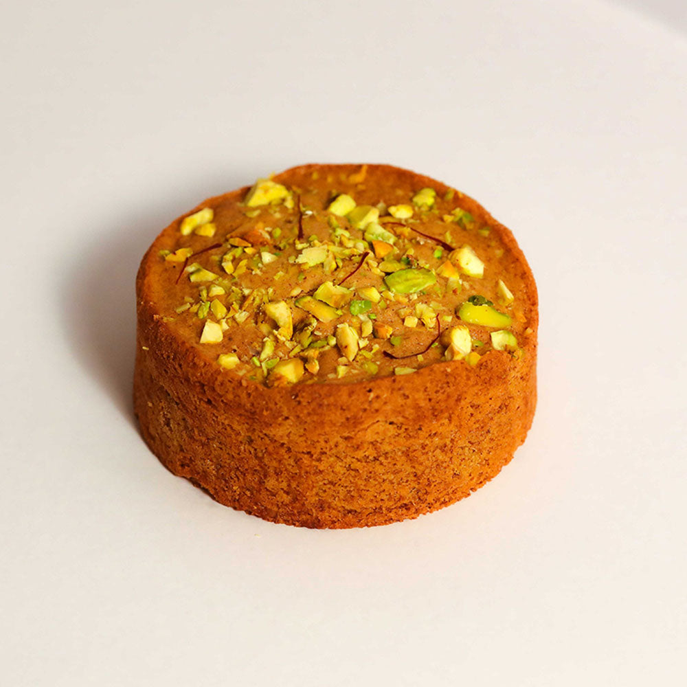 Cardamom & Saffron Almond Cake