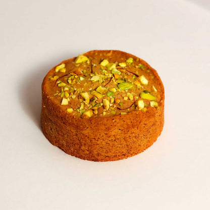 Cardamom & Saffron Almond Cake