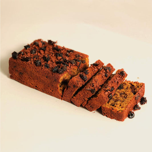 Christmas Cake with Chocolate Chunks Almond Cake