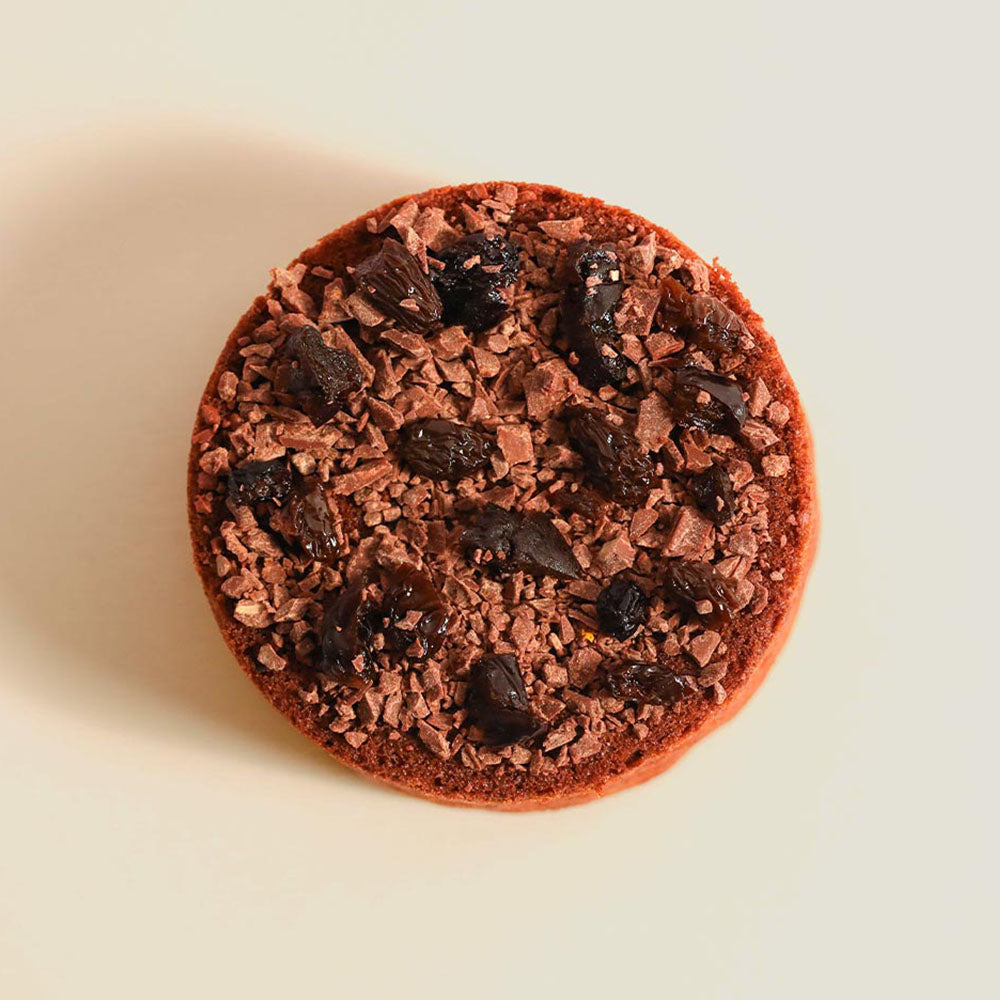 Christmas Cake with Chocolate Chunks Almond Cake
