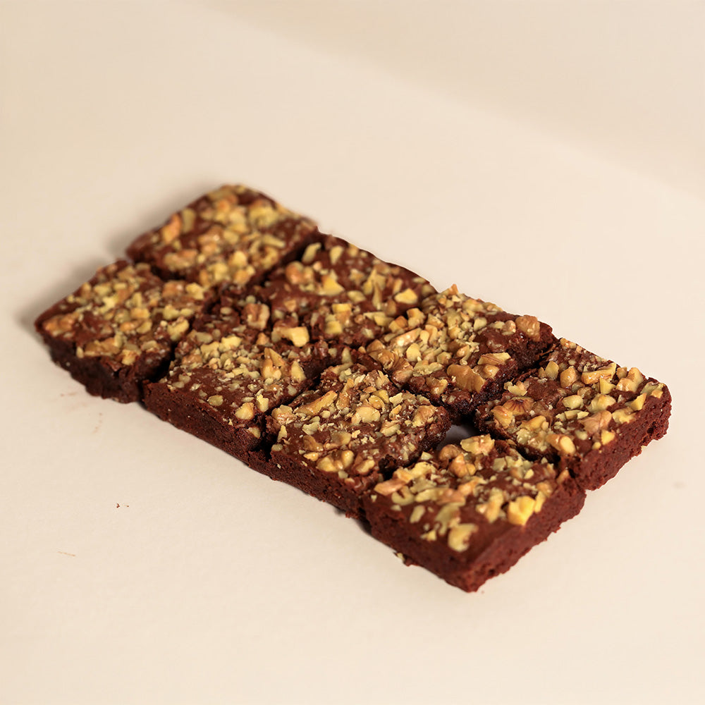Coffee Walnut Brownies