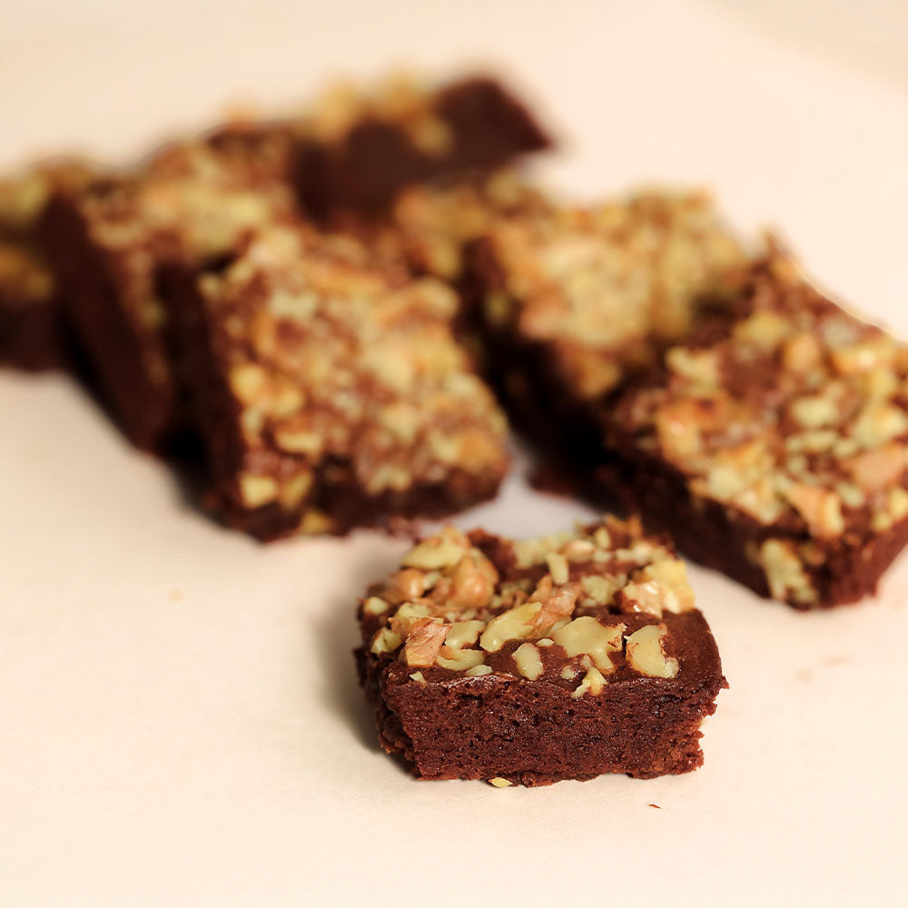 Coffee Walnut Brownies