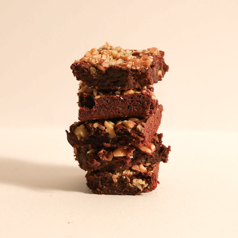 Coffee Walnut Brownies