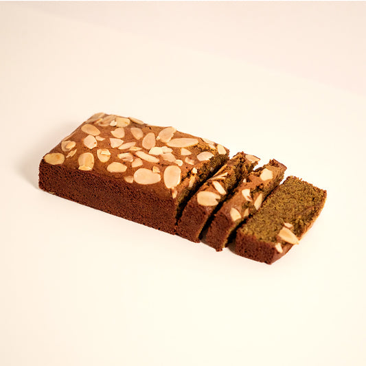 Matcha Almond Cake