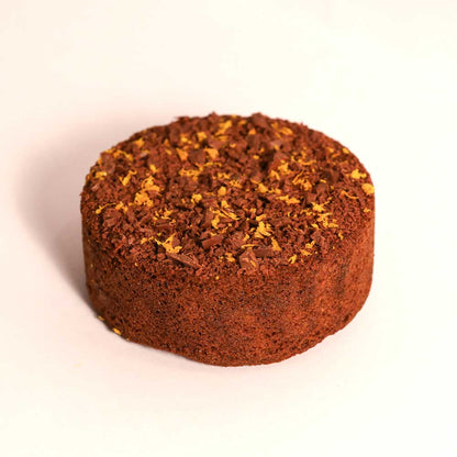 Orange Zest & Dark Chocolate Chunk Almond Cake