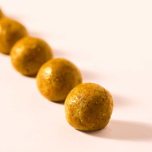 Pistachio, Apricot & Orange Truffles