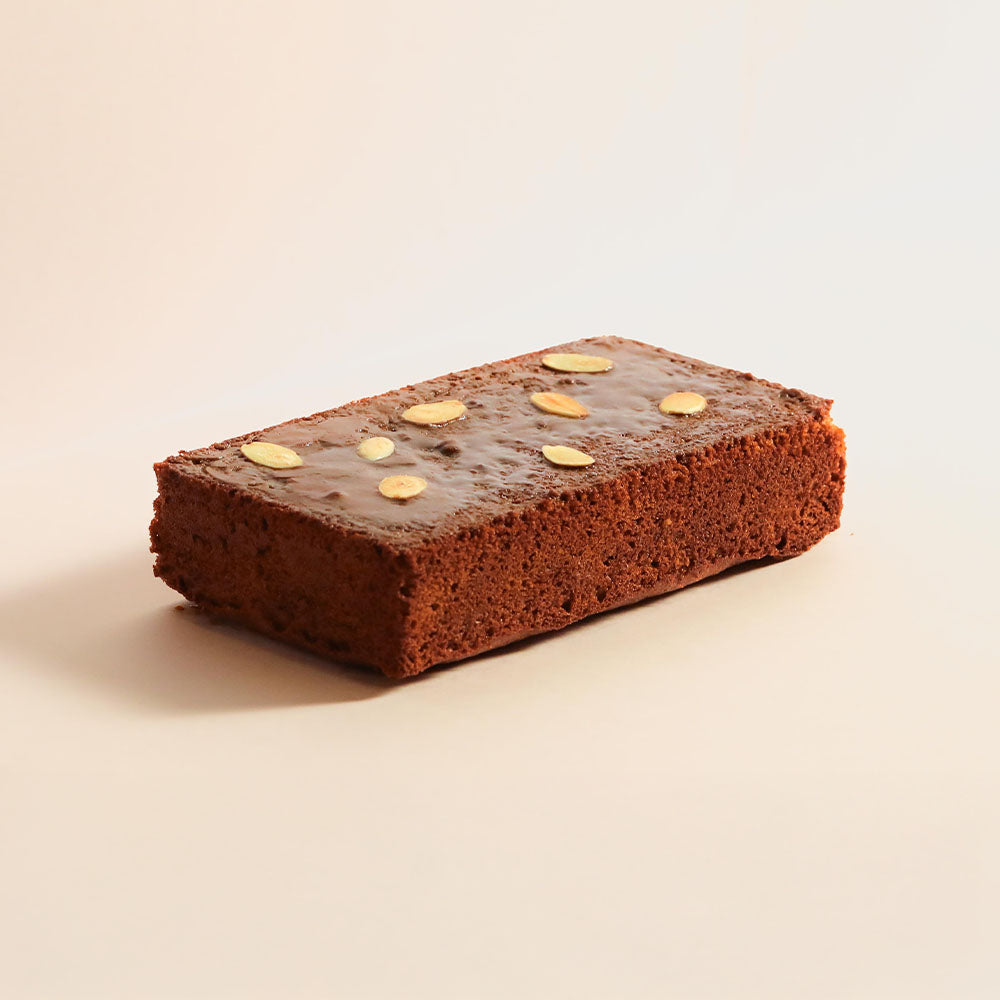 Rum Infused Palm Jaggery Caramel Almond Cake