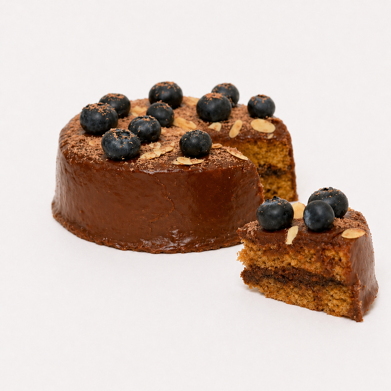 Blueberry Chocolate Cake