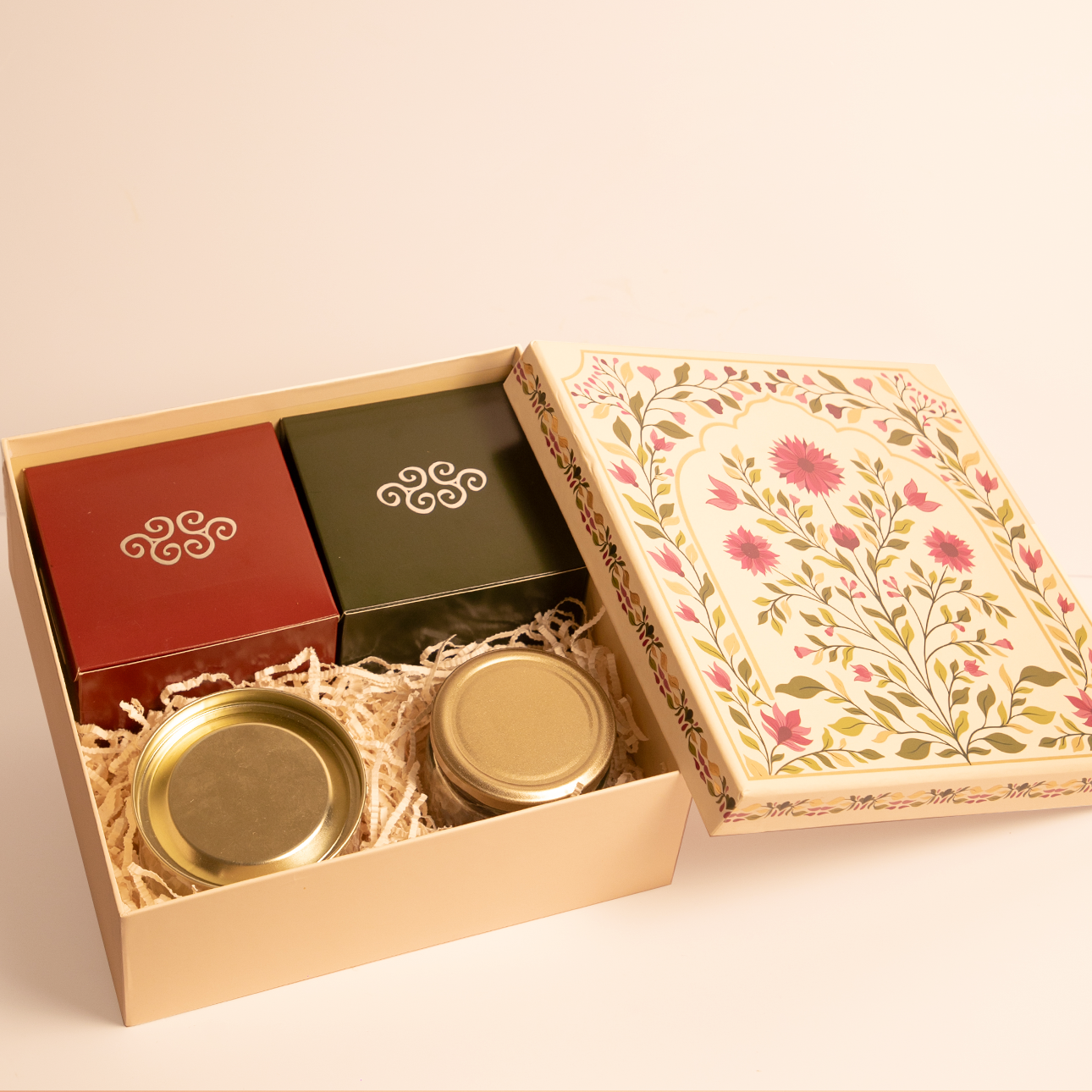 The Mini Cake, Brownies, Cookie Jar and Truffle Jar Hamper