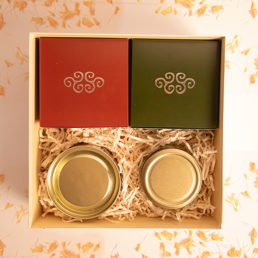 The Mini Cake, Brownies, Cookie Jar and Truffle Jar Hamper