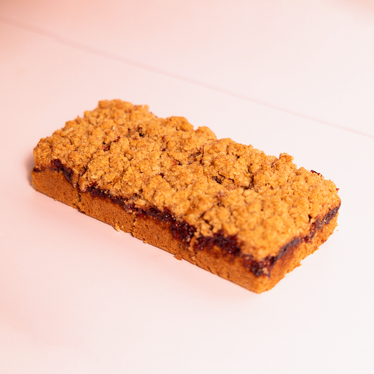 Strawberry Oat Crumble Bar